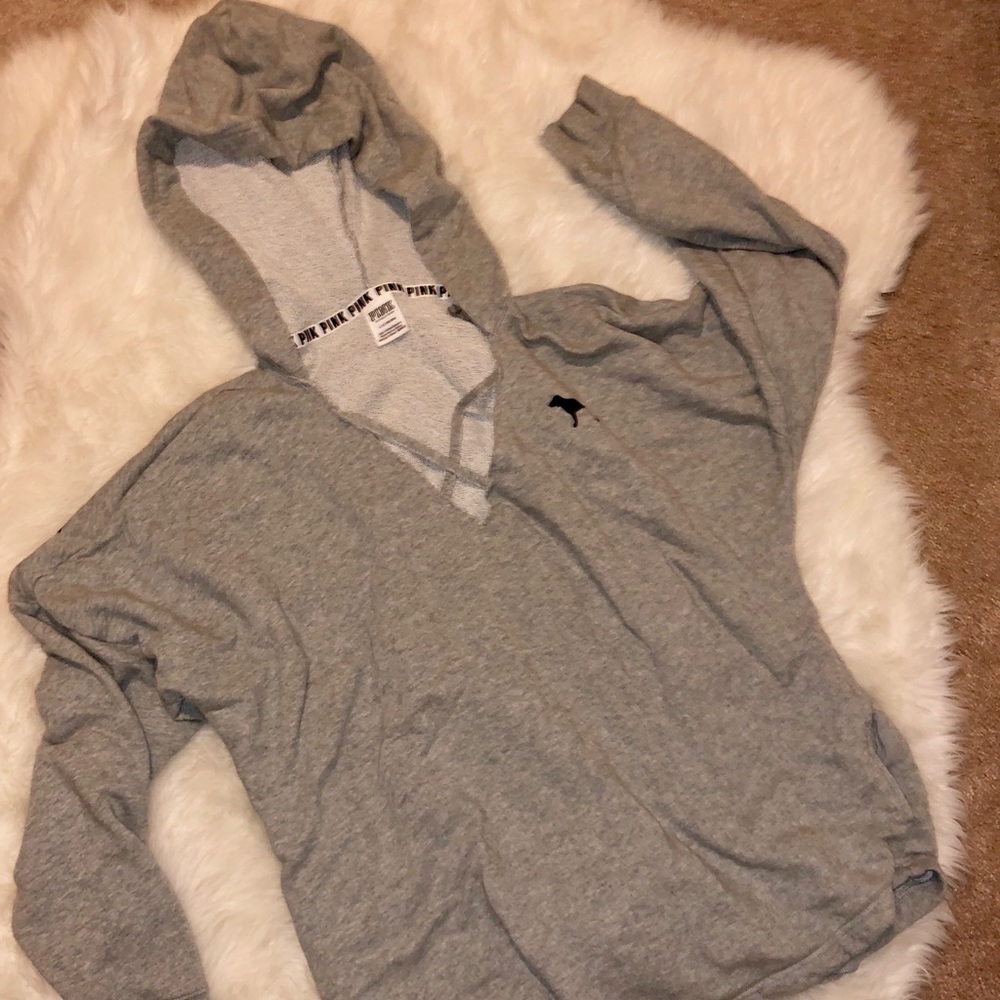 Victoria Secret Pink Sweatshirt Hoodie - L